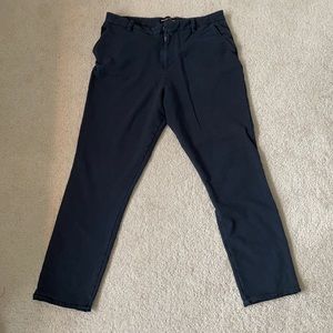 Swet Tailor chino pants, 34x30 navy blue